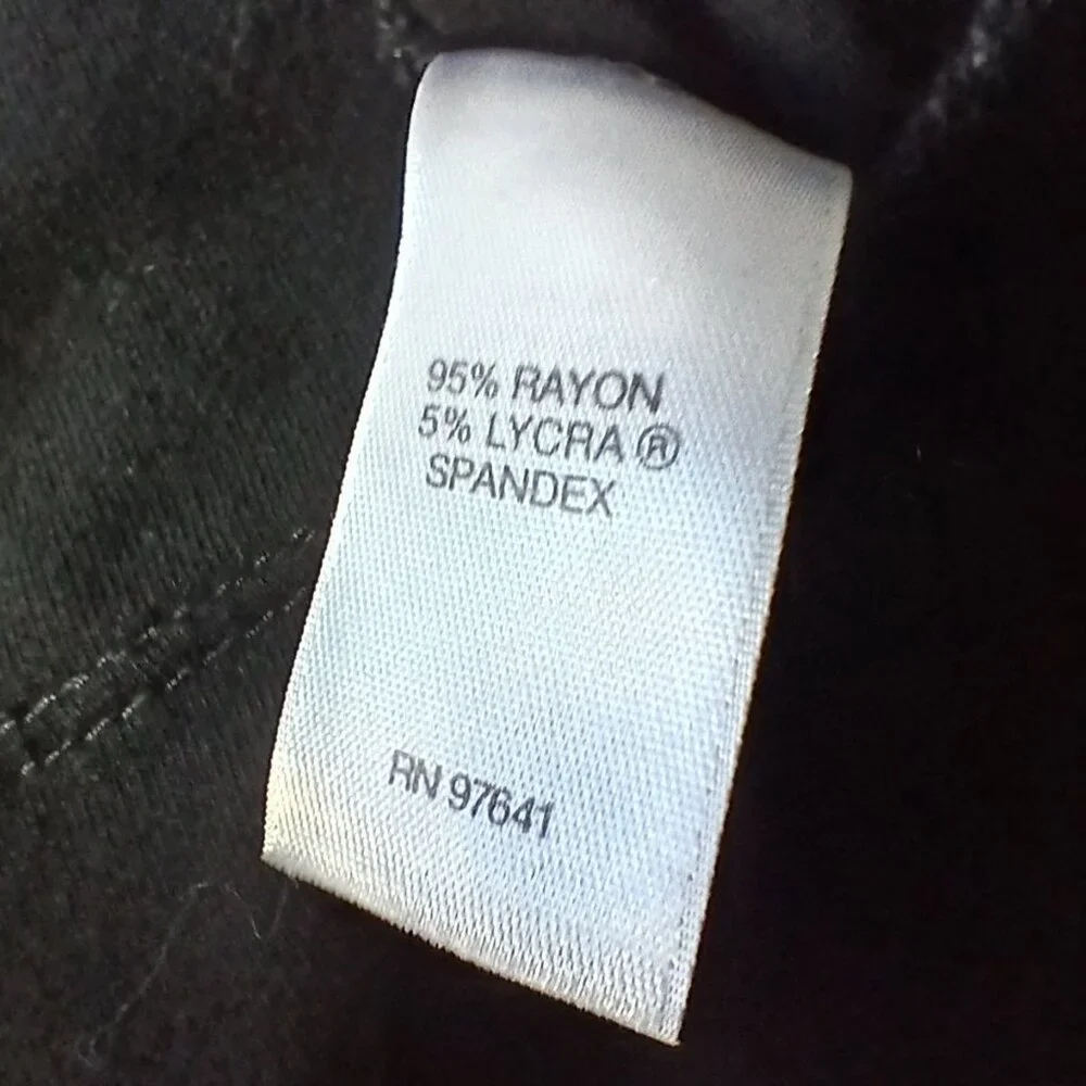 J Jill Womens Black SleevelesTank Top Size M Wearever Collection Stretch Knit - Picture 7 of 9